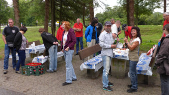 Familienausflug mit dem Römerschiff „Lusoria Rhenana“
