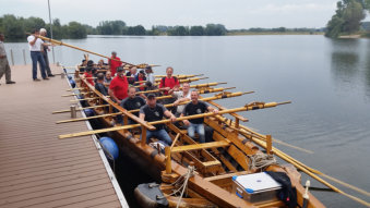 Familienausflug mit dem Römerschiff „Lusoria Rhenana“