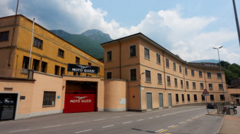 Moto Guzzi Werk in Mandello del Lario